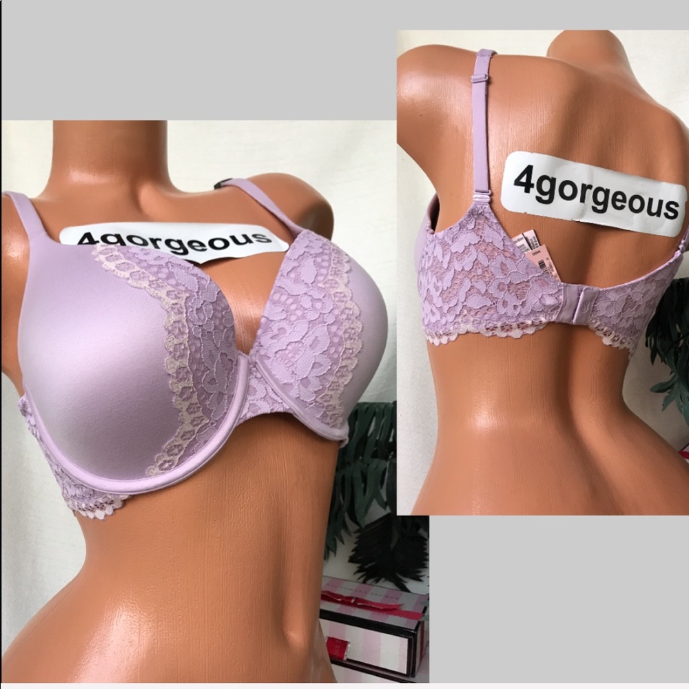 VS 34dd BY VICTORIA PERFECT SHAPE PADDED WINGS BRA